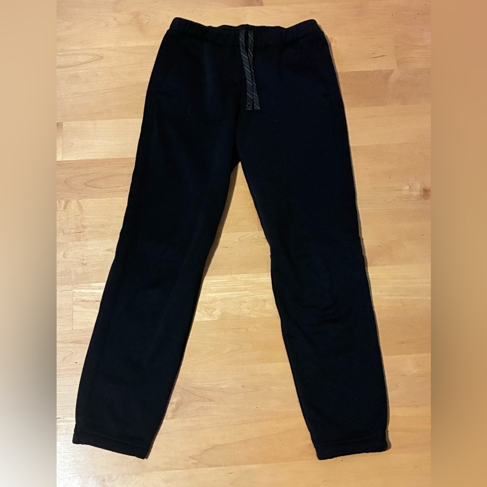 Kids Black REI Sweat  Pants